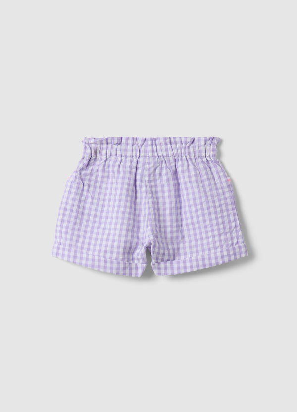 OVS Purple Cotton Shorts