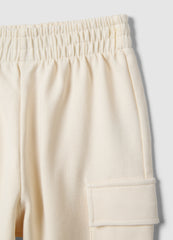 OVS Beige Pure Cotton Regular Fit Girls' Cargo Trousers