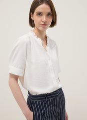 OVS White Short Sleeve Pure Cotton Shirt Regular Fit