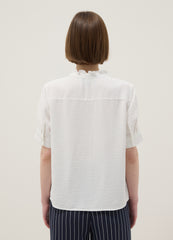 OVS White Short Sleeve Pure Cotton Shirt Regular Fit