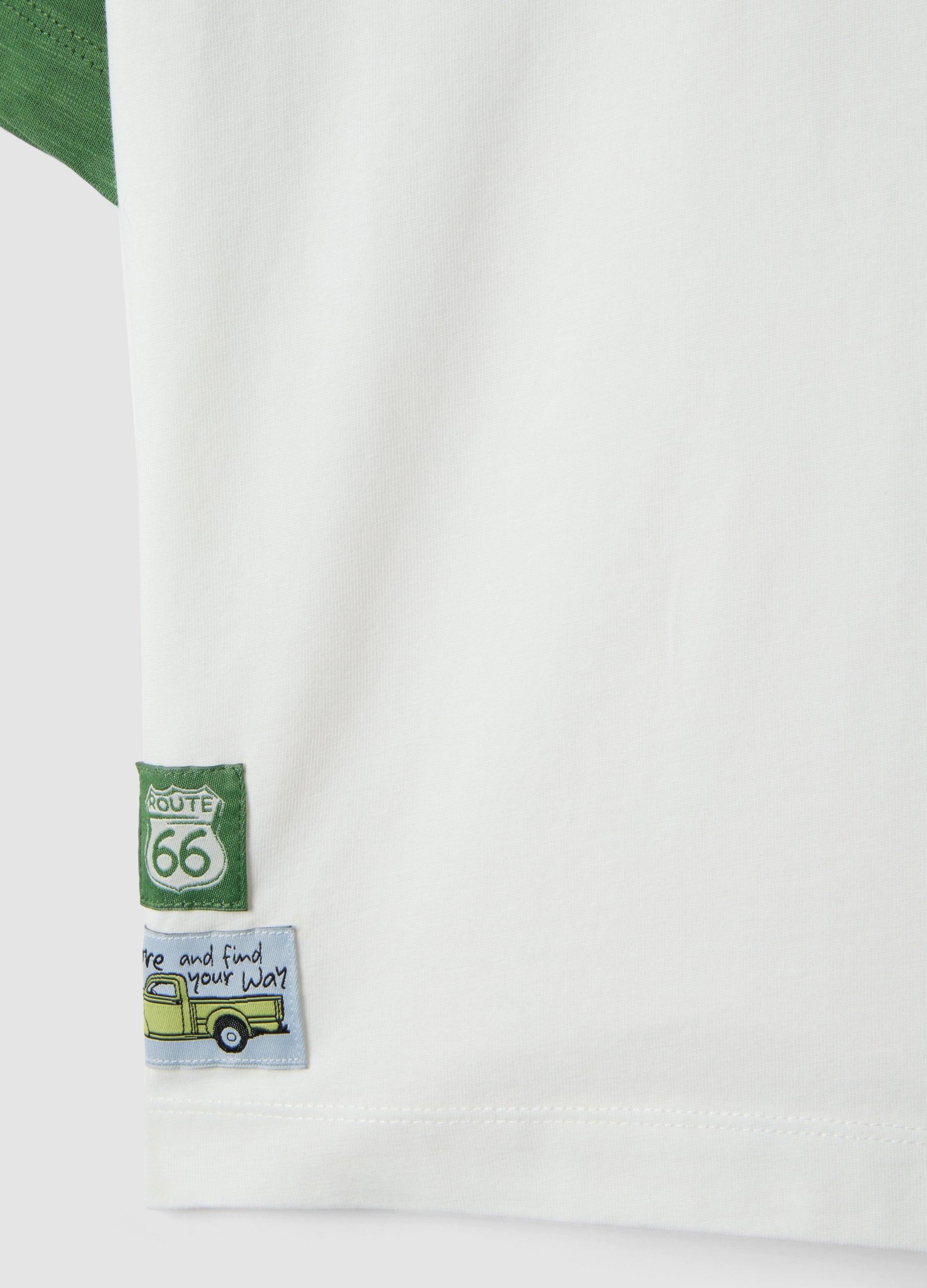 OVS Boys’ Multicolour Pure Cotton Polo Shirt, Oversized Fit