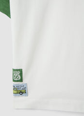 OVS Boys’ Multicolour Pure Cotton Polo Shirt, Oversized Fit