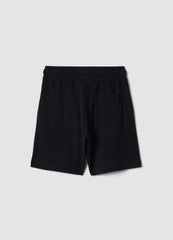 OVS Boys’ Black 100% Cotton Regular-Fit Shorts