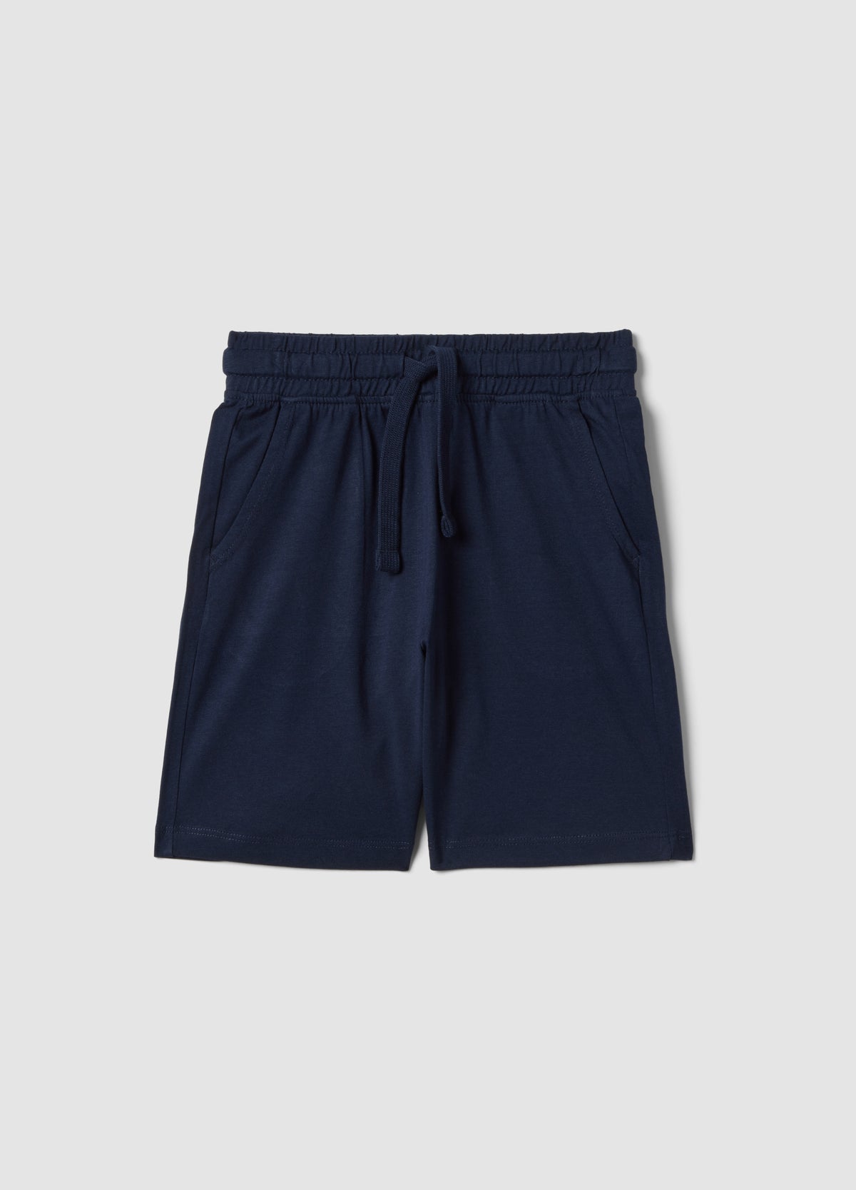 OVS Boys' Blue 100% Cotton Shorts, Regular Fit