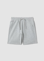 OVS Grey Pure Cotton Kids’ Shorts, Regular Fit