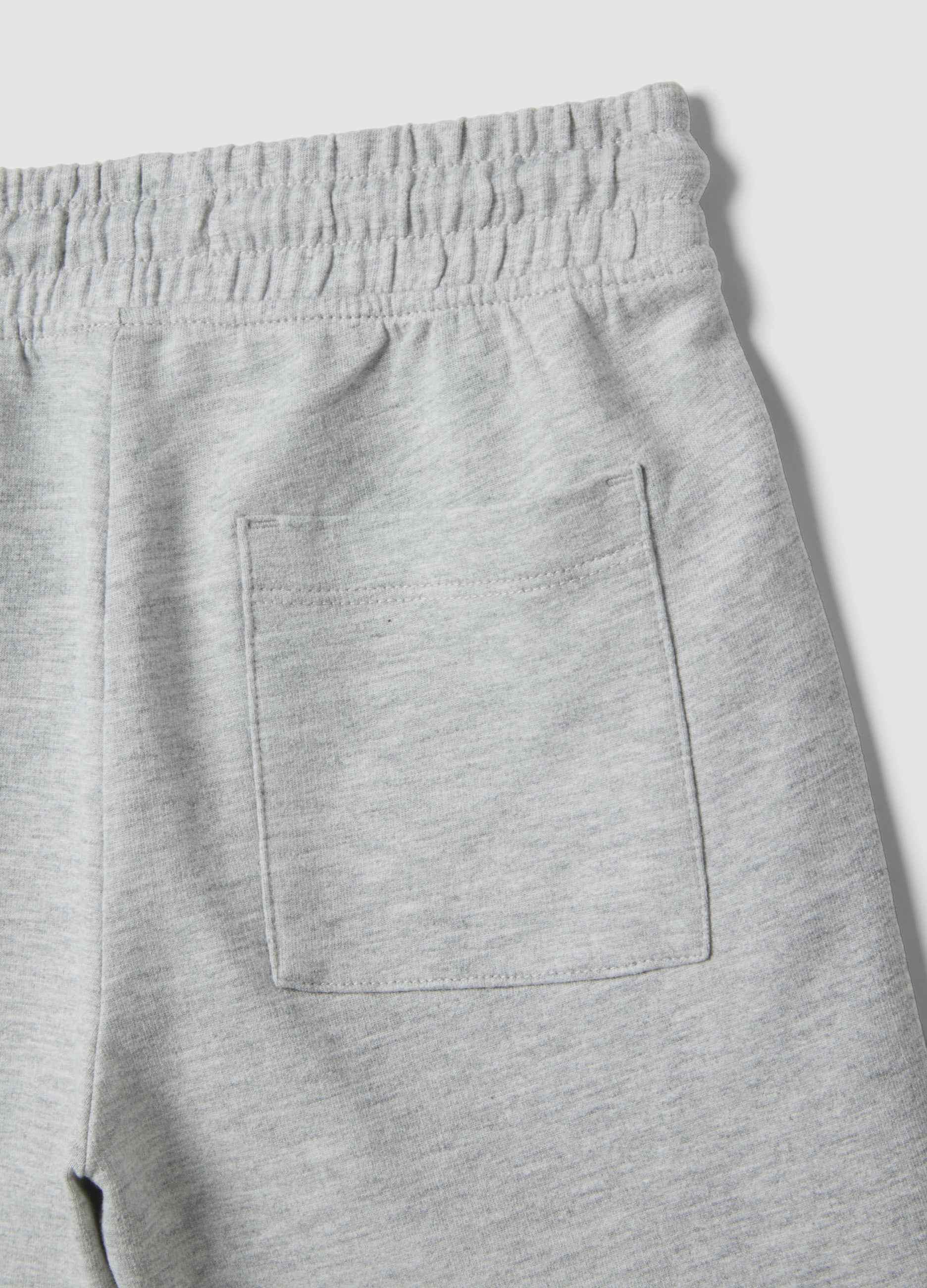 OVS Grey Pure Cotton Kids’ Shorts, Regular Fit
