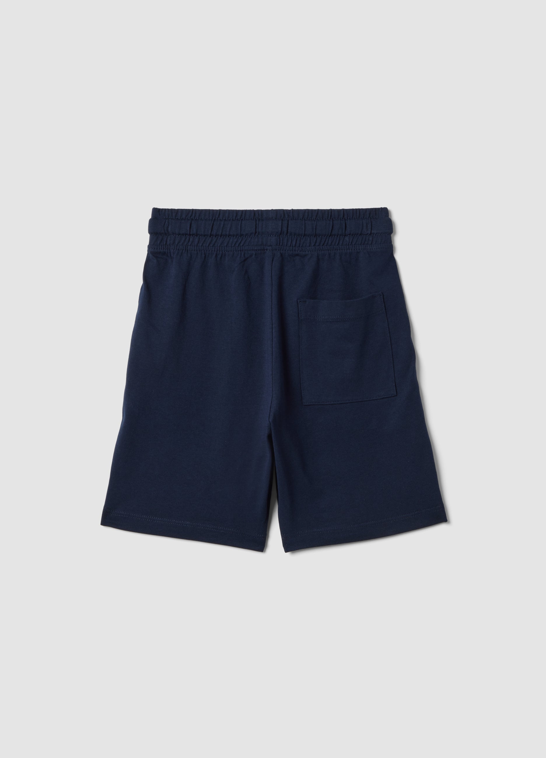 OVS Boys’ Regular-Fit Pure Cotton Blue Shorts