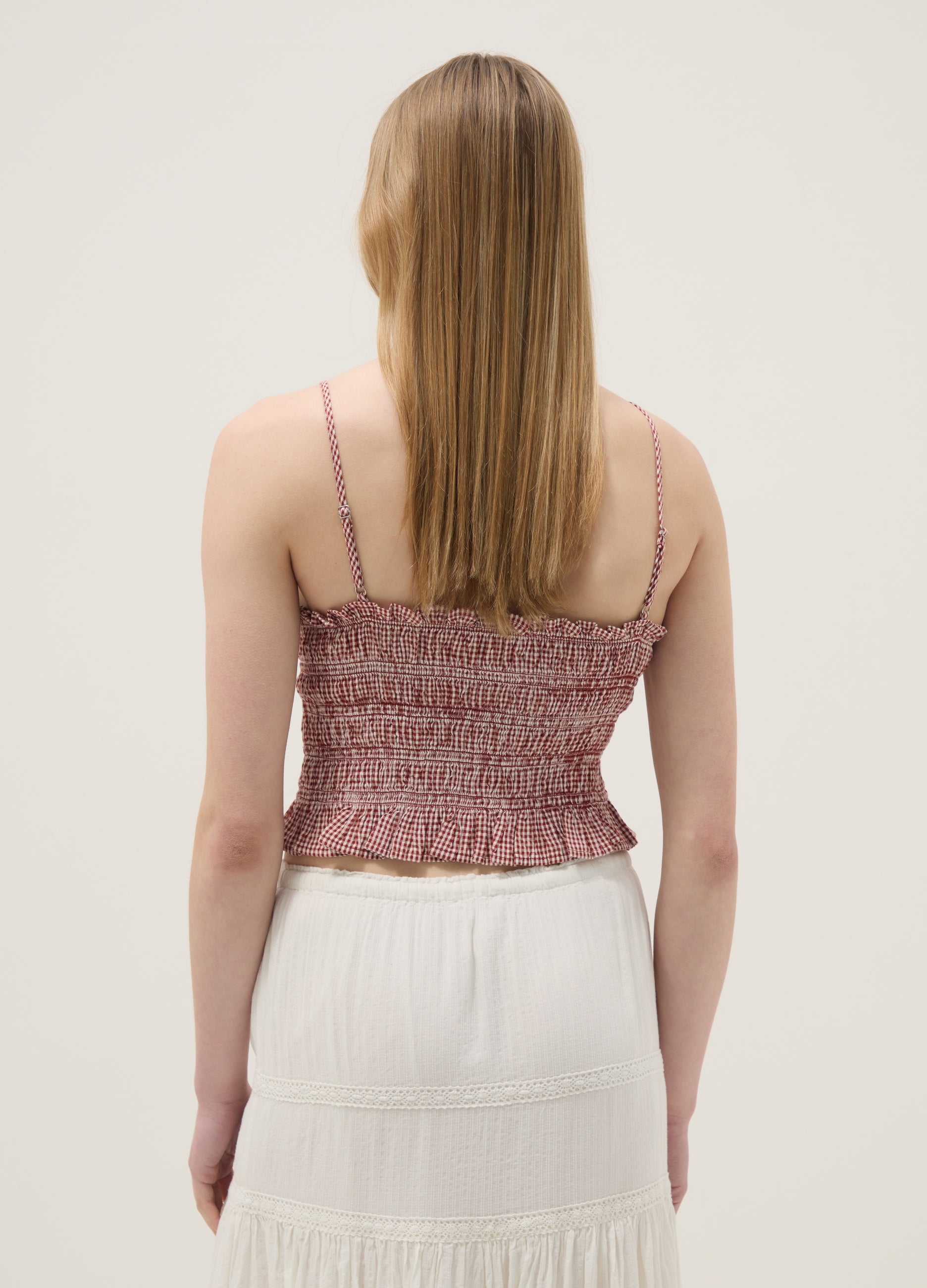 OVS Multicolour Striped Pure Cotton Slim Fit Tank Top