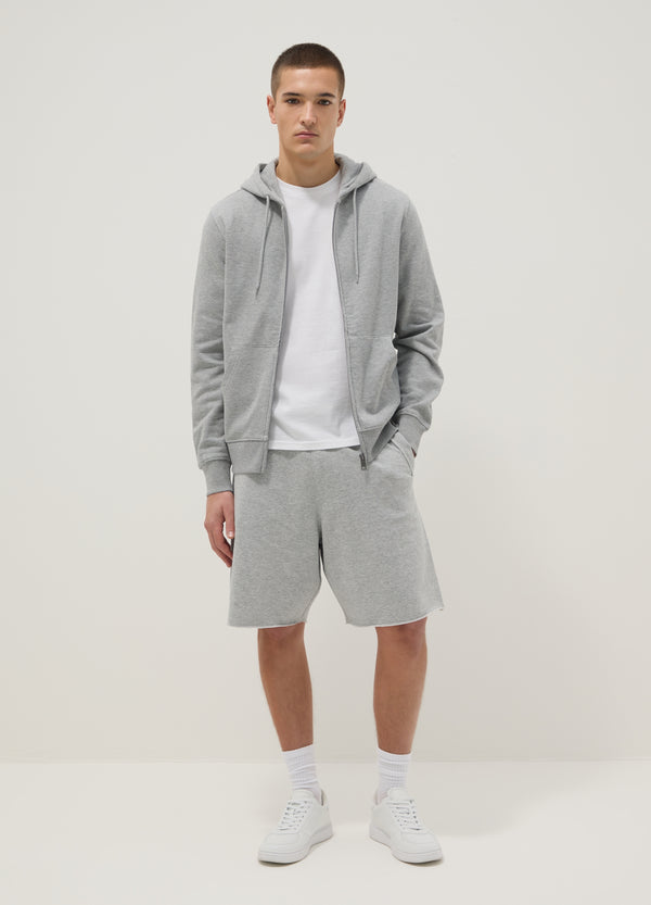 OVS Grey Cotton-Blend Relaxed-Fit Shorts