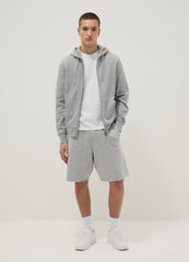 OVS Grey Cotton-Blend Relaxed-Fit Shorts