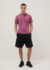 OVS Black Relaxed-Fit Cotton-Blend Shorts