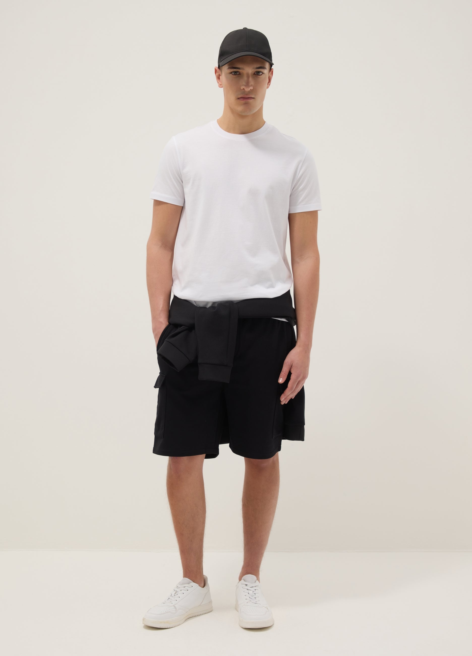 OVS White Pure Cotton Short-Sleeve T-Shirt