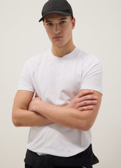 OVS White Pure Cotton Short-Sleeve T-Shirt