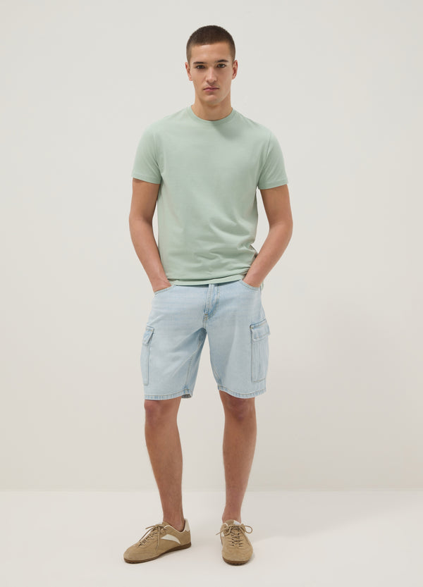OVS Green Pure Cotton Short-Sleeve T-Shirt