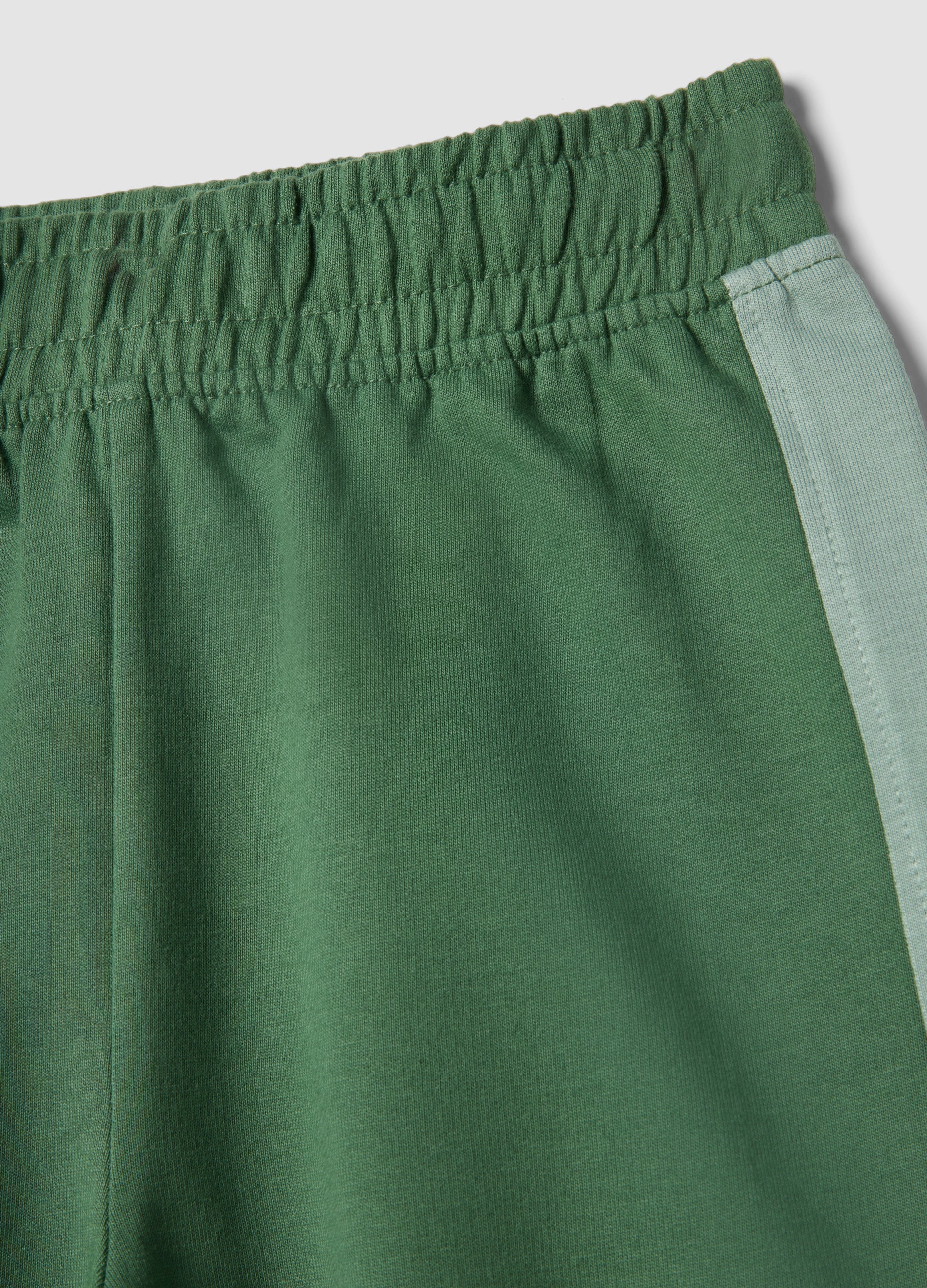 OVS Children'S Green Cotton Shorts With Regular Fit