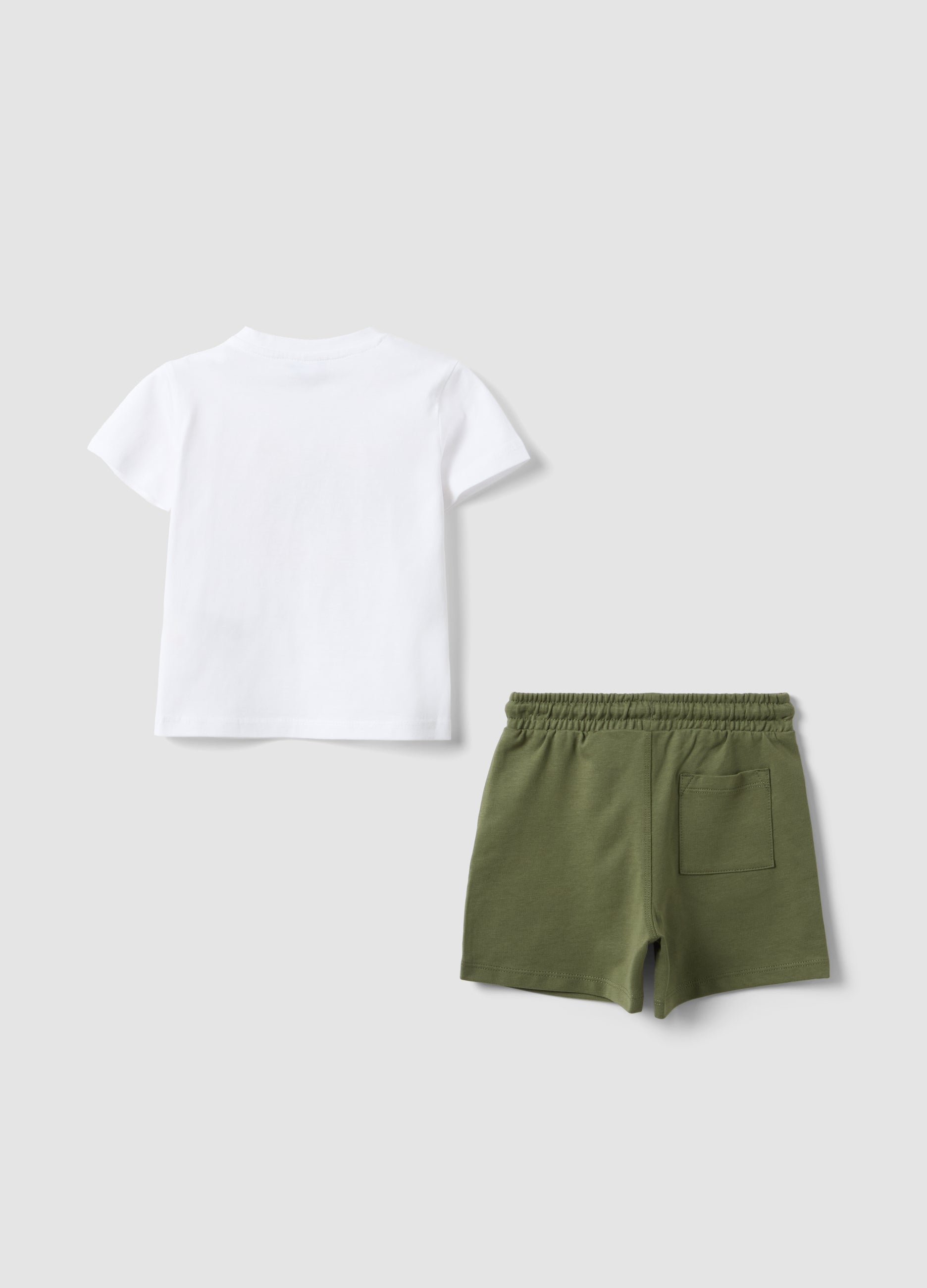 OVS Multicolour Pure Cotton Set For Boys Regular Fit With Tiger