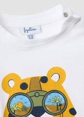 OVS Multicolour Pure Cotton Set For Boys Regular Fit With Tiger
