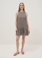 OVS Multicolour Dress With Geometric Pattern