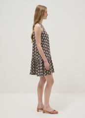 OVS Multicolour Dress With Geometric Pattern