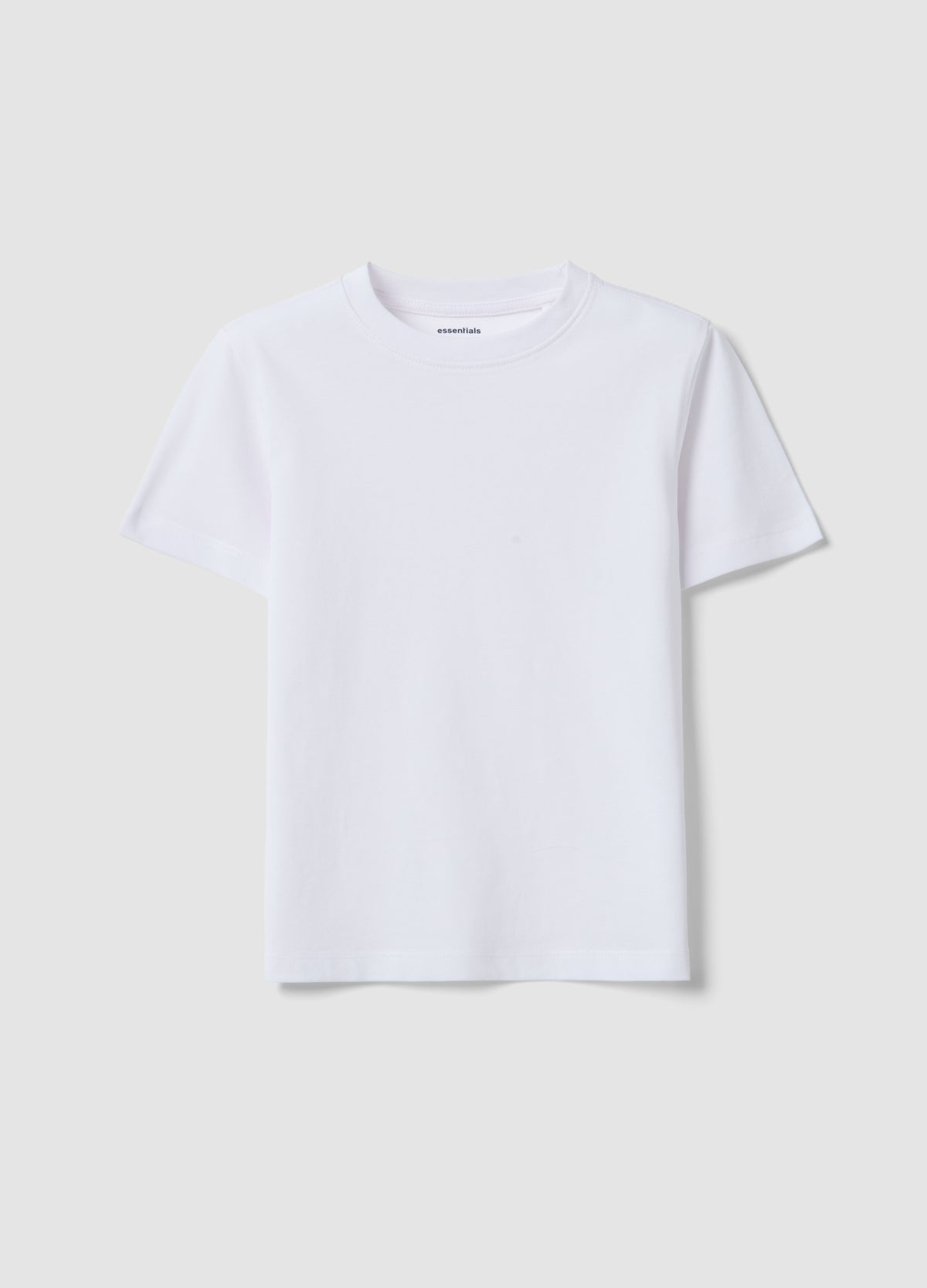 OVS Boys’ White Pure Cotton T-Shirt, Regular Fit