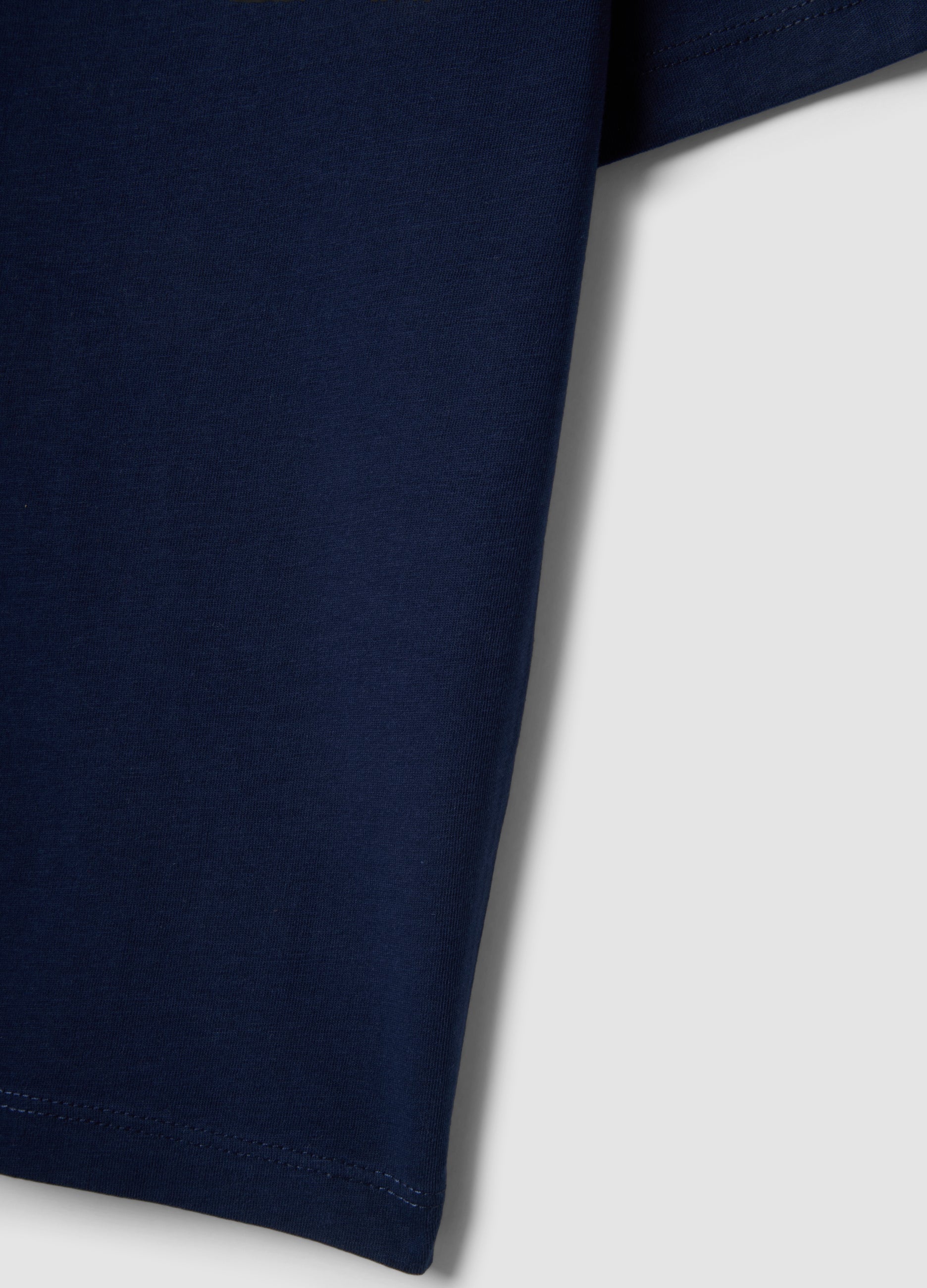 OVS Boys’ Blue Pure Cotton T-Shirt, Regular Fit