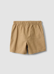 OVS Beige Pure Cotton Boys’ Shorts, Regular Fit, With Drawstring