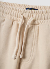 OVS Beige Pure Cotton Cargo Shorts For Boys, Comfort Fit