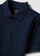 OVS Boys’ Blue Organic Cotton Polo Shirt, Regular Fit