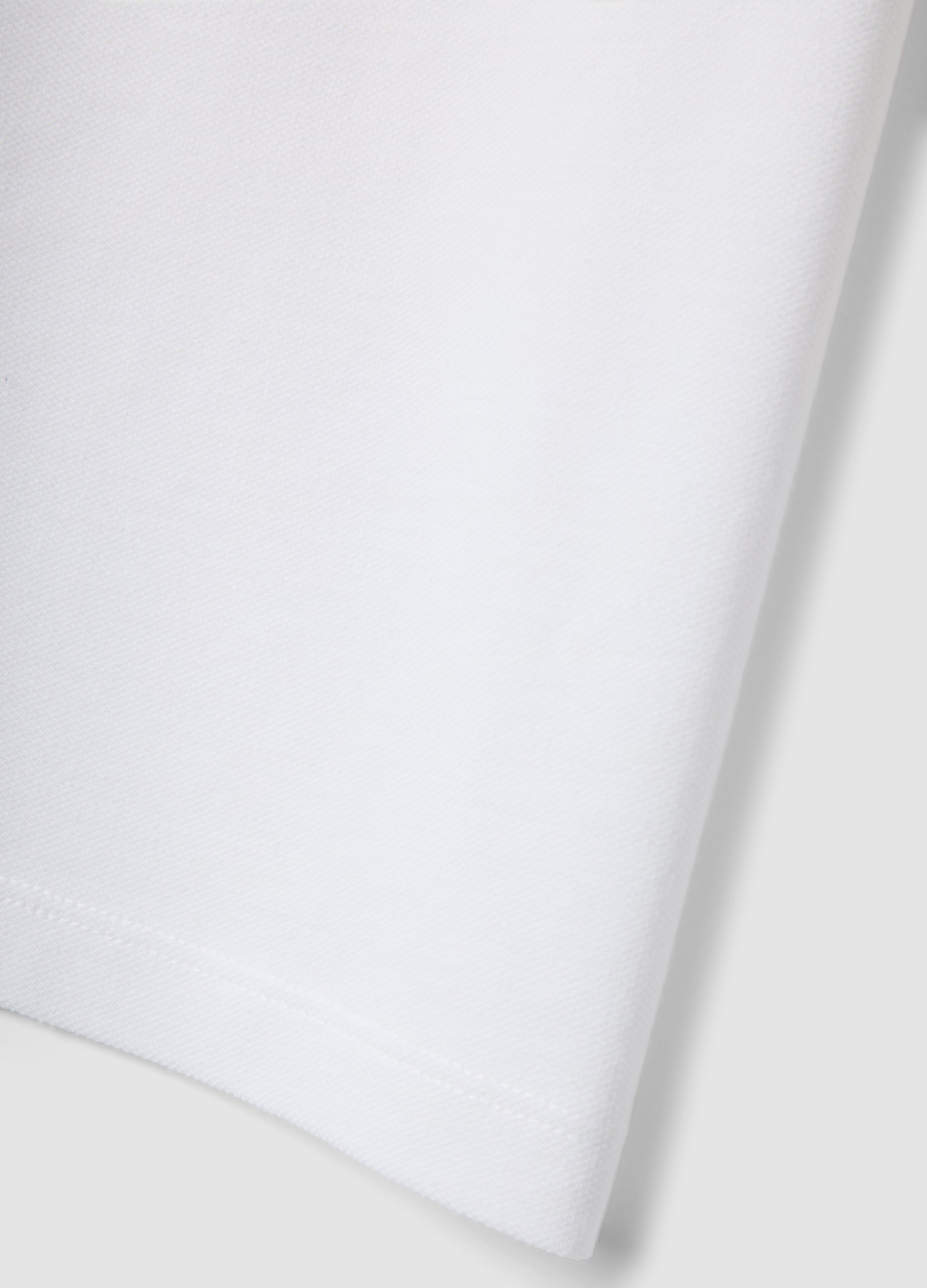 OVS Boys’ White Organic Cotton Polo Shirt, Regular Fit