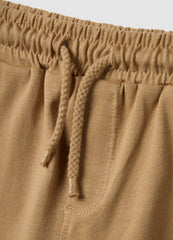 OVS Beige Pure Cotton Boys’ Shorts, Regular Fit