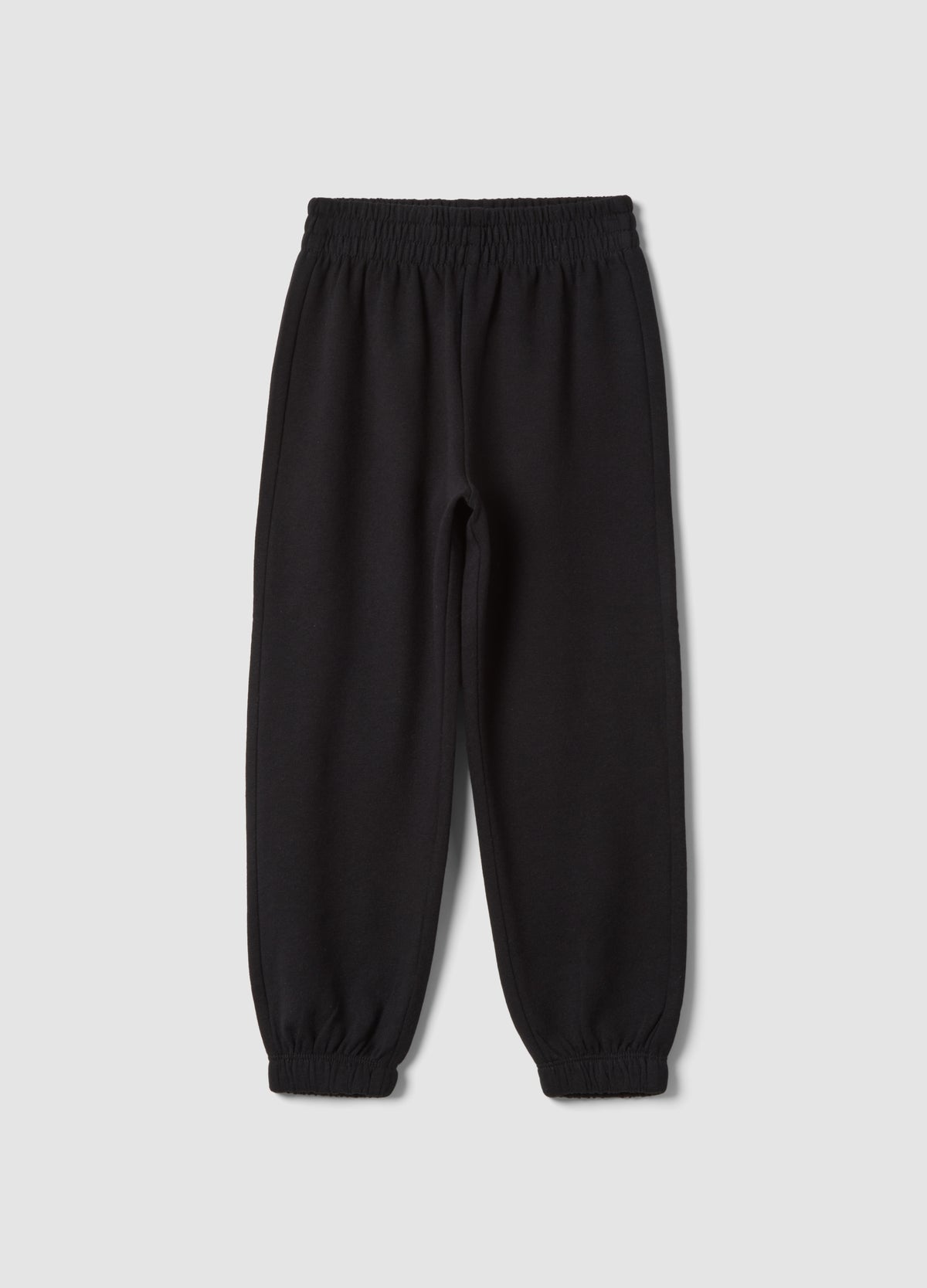 OVS Girls’ Black Pure Cotton Joggers, Regular Fit