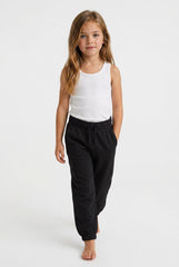 OVS Girls’ Black Pure Cotton Joggers, Regular Fit