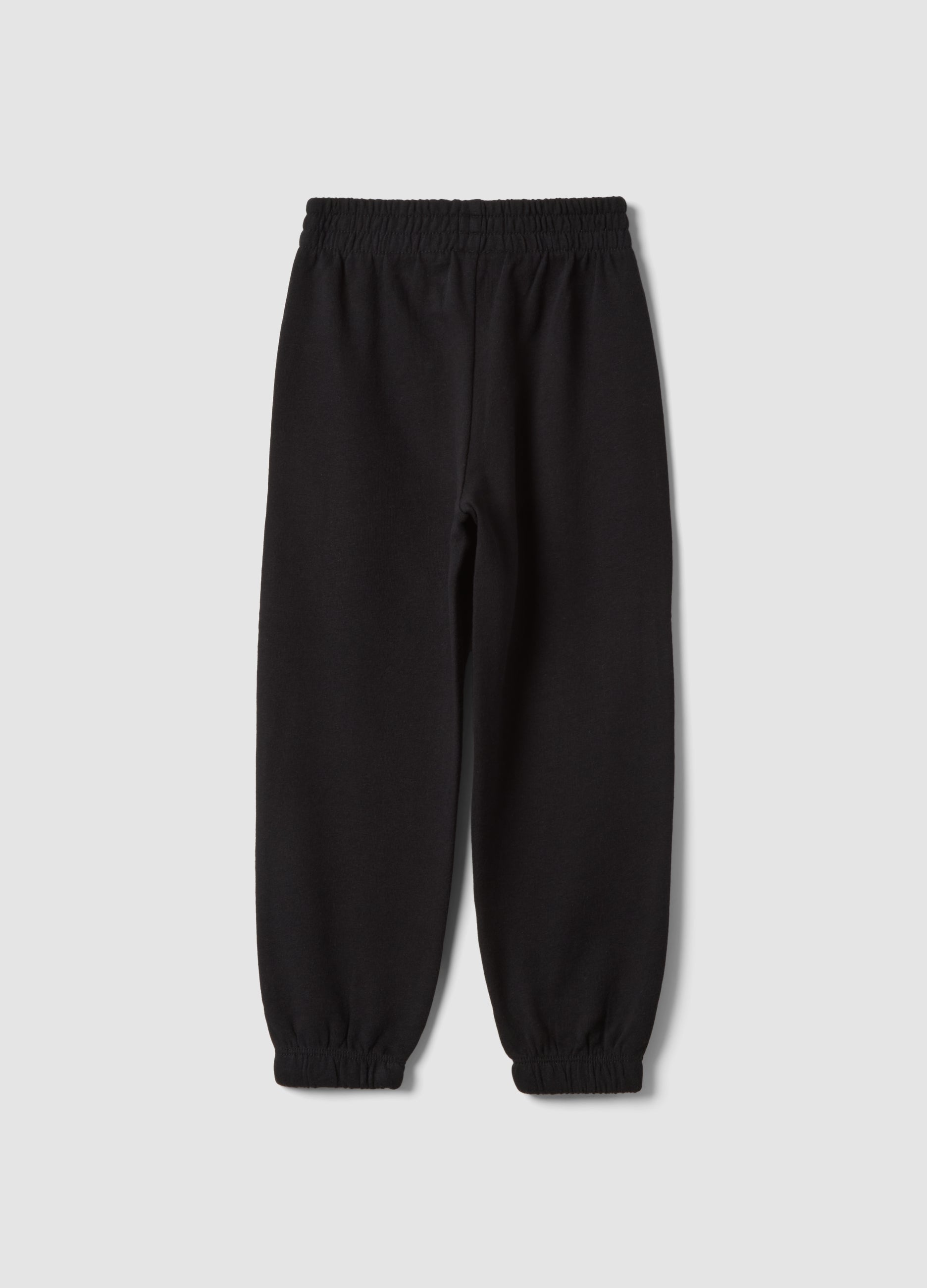OVS Girls’ Black Pure Cotton Joggers, Regular Fit