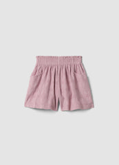 OVS Girls Pink Stretch Shorts With Elasticated Waist, Regular Fit