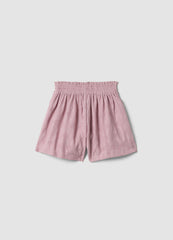 OVS Girls Pink Stretch Shorts With Elasticated Waist, Regular Fit
