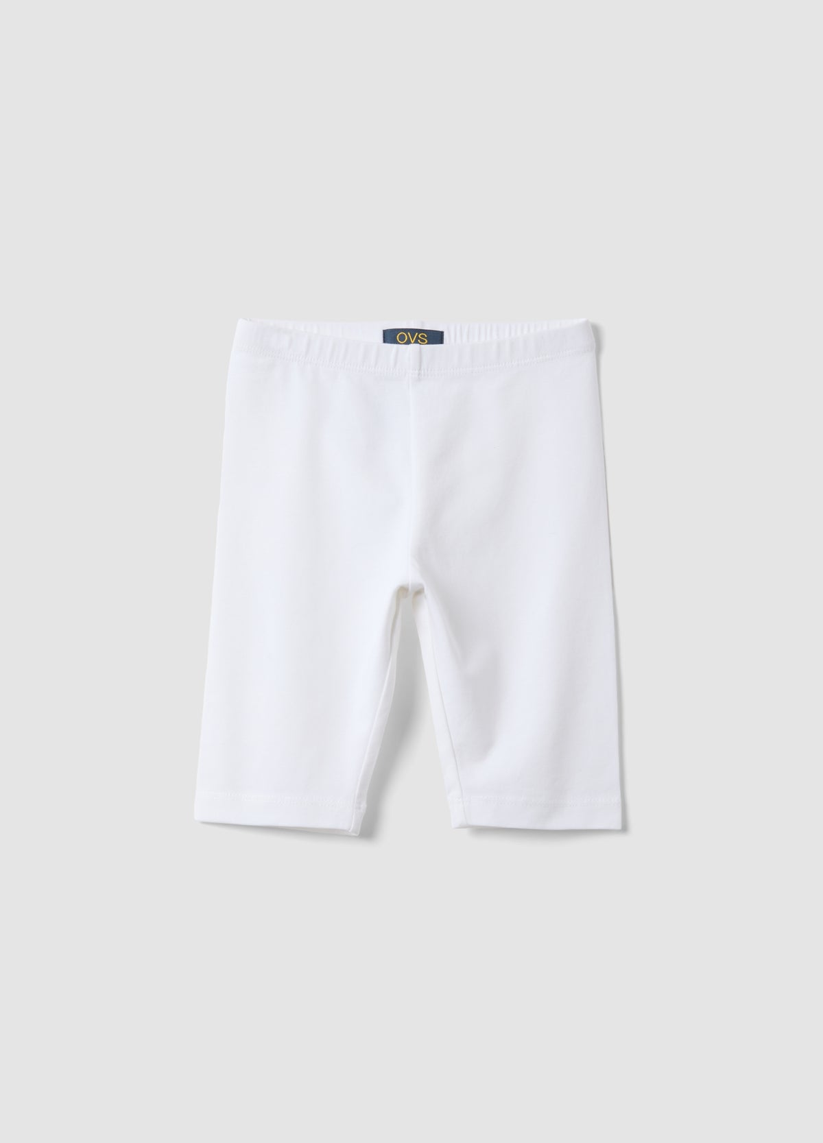 OVS White Organic Cotton Cycling Shorts