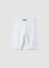 OVS White Organic Cotton Cycling Shorts