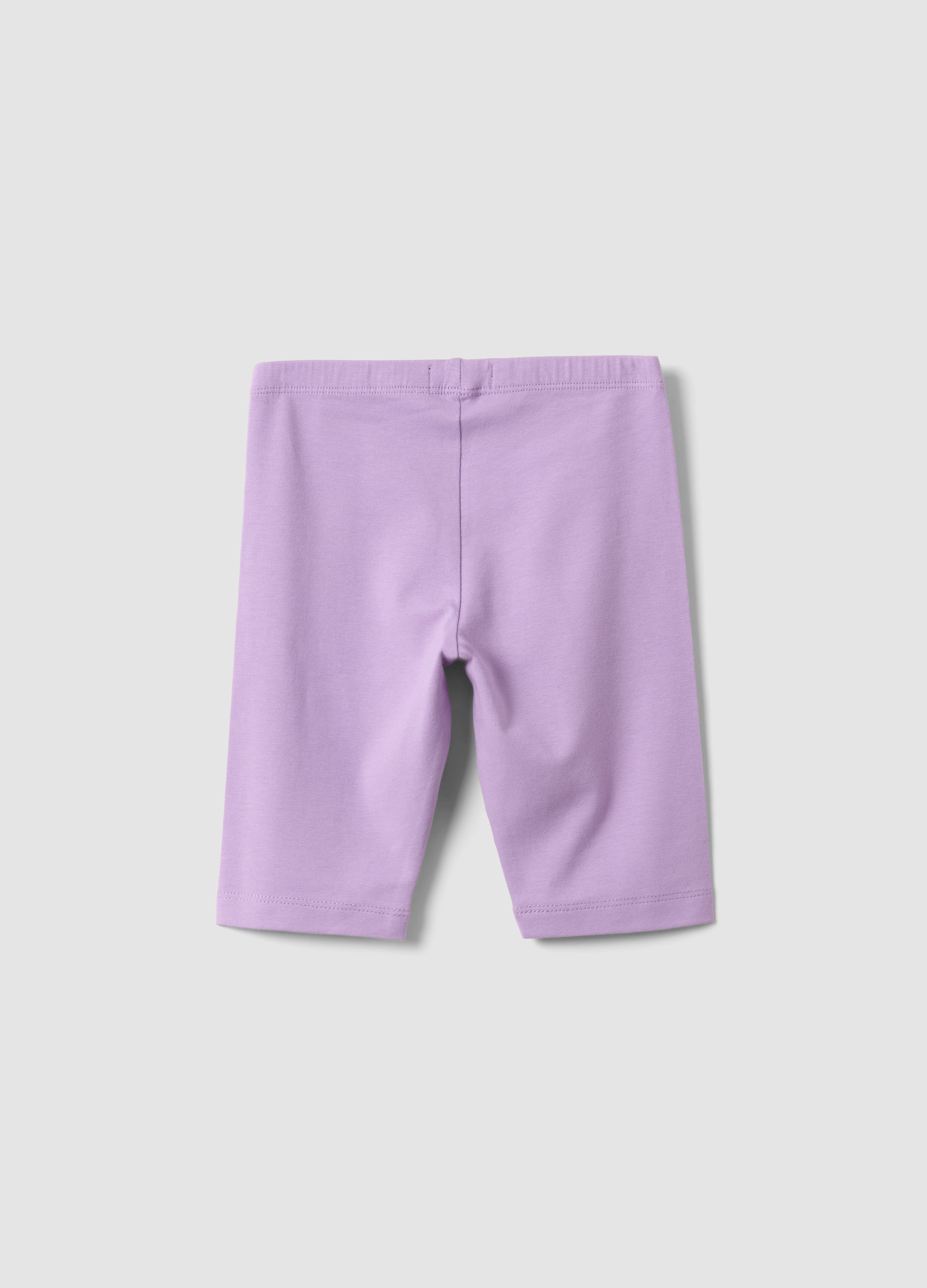 OVS Purple Organic Cotton Shorts