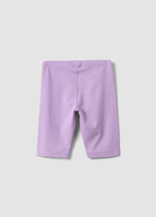 OVS Purple Organic Cotton Shorts