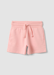 OVS Pink Pure Cotton Shorts With Elasticated Waistband