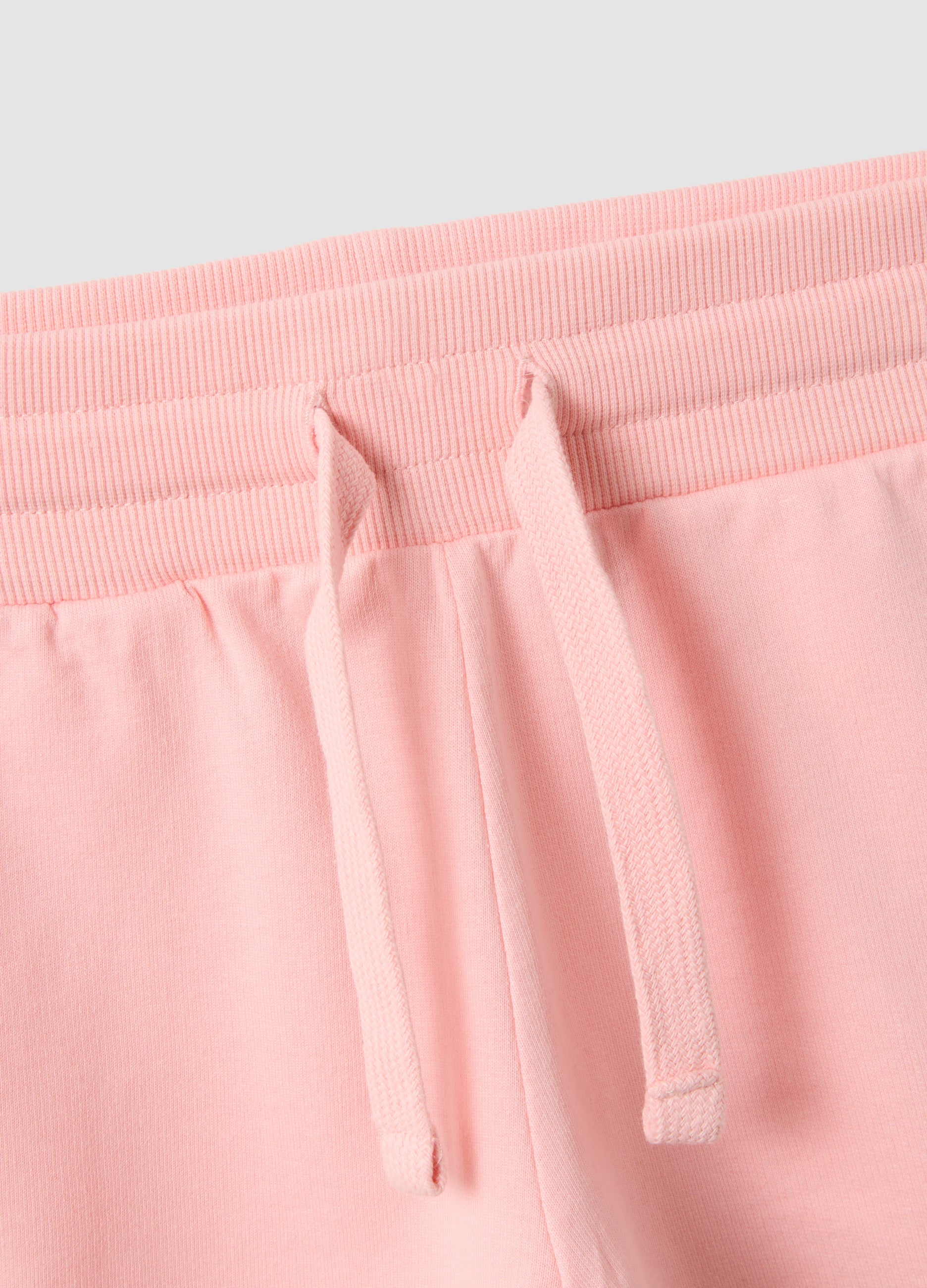 OVS Pink Pure Cotton Shorts With Elasticated Waistband