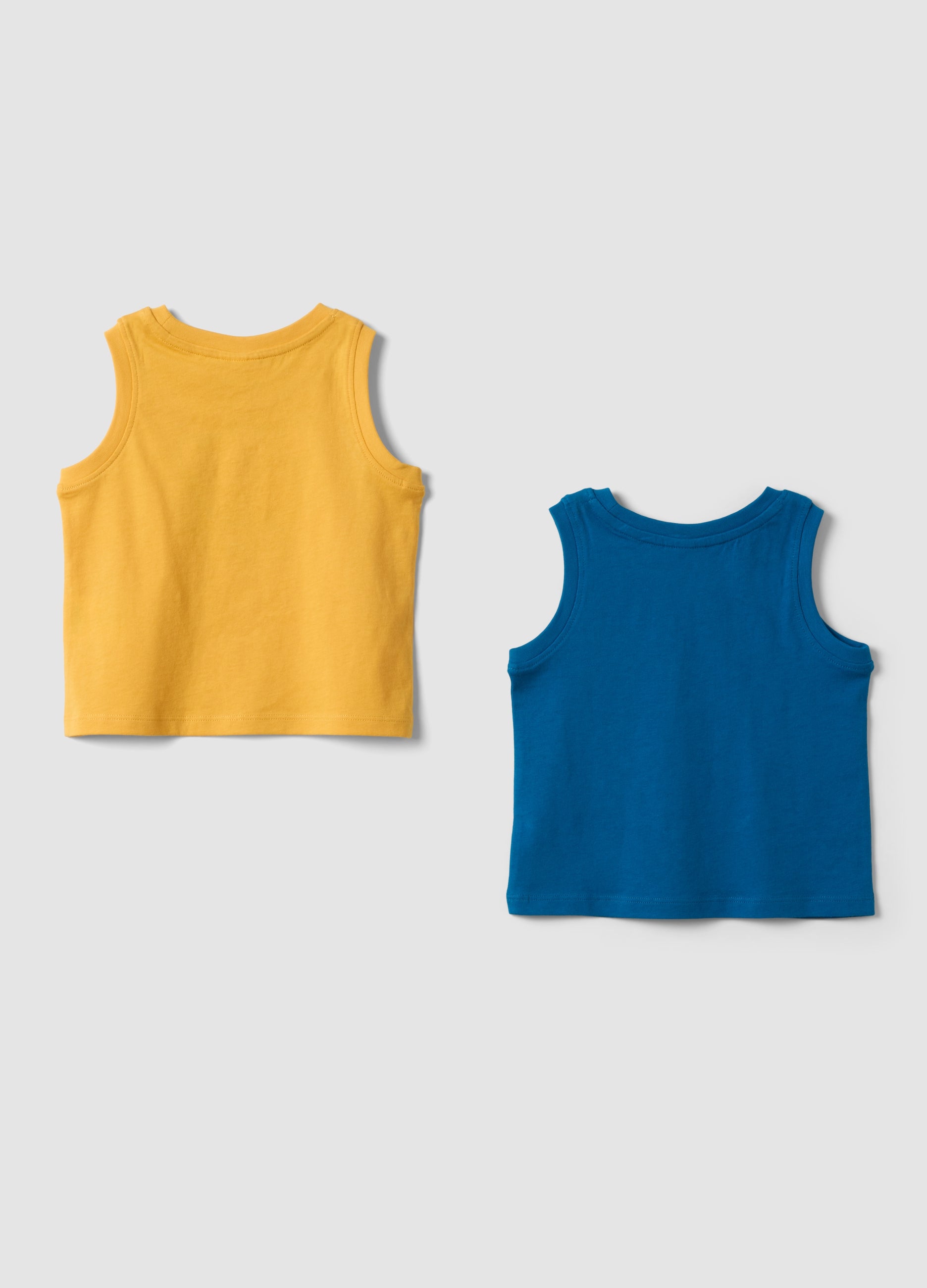 OVS 2-Pack Yellow Pure Cotton Tank Tops