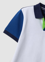 OVS Multicolour Short-Sleeve Stretch Cotton Polo Shirt