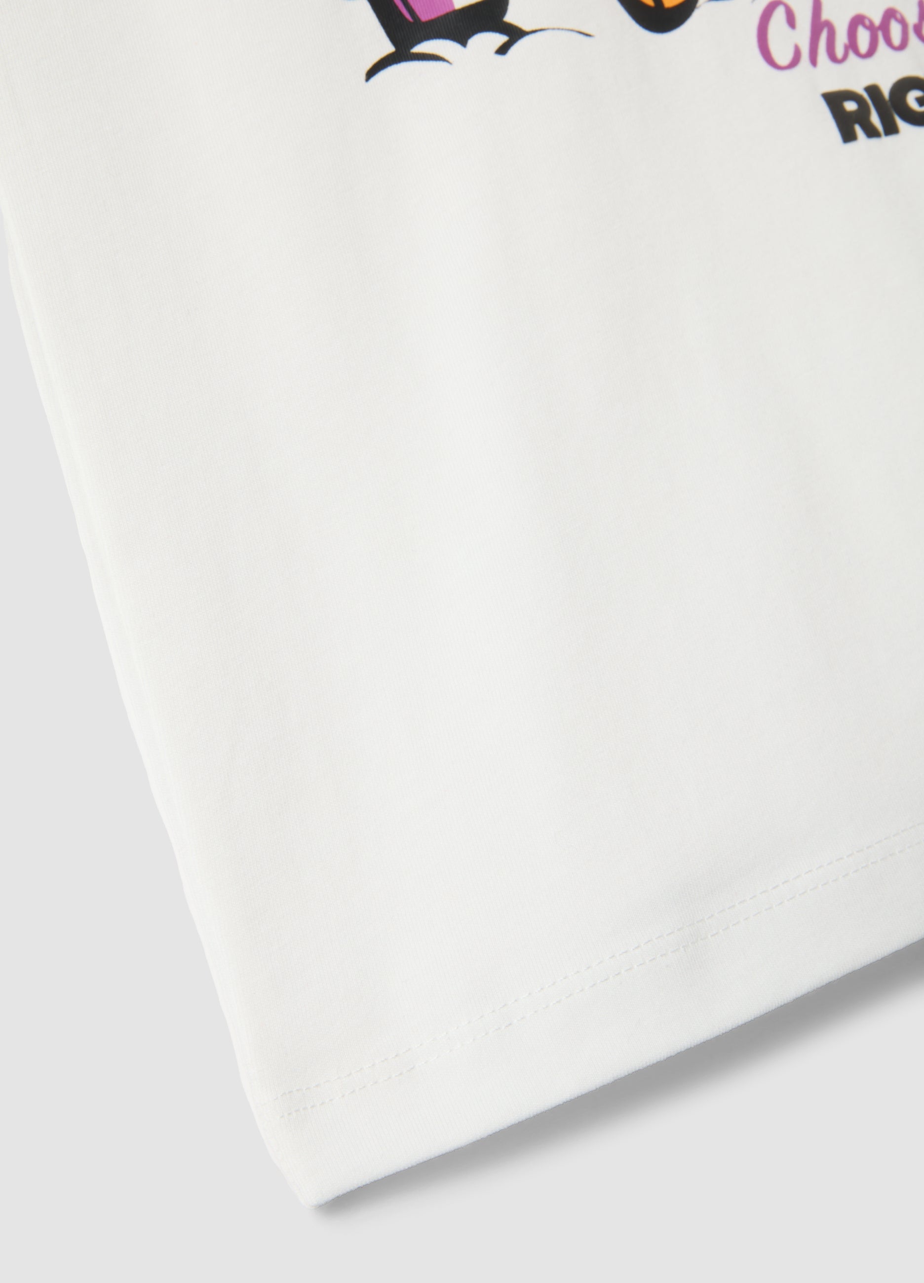 OVS White Pure Cotton Vest Top With Print