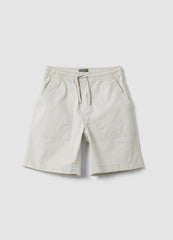 OVS Beige Pure Cotton Shorts With Elasticated Waistband
