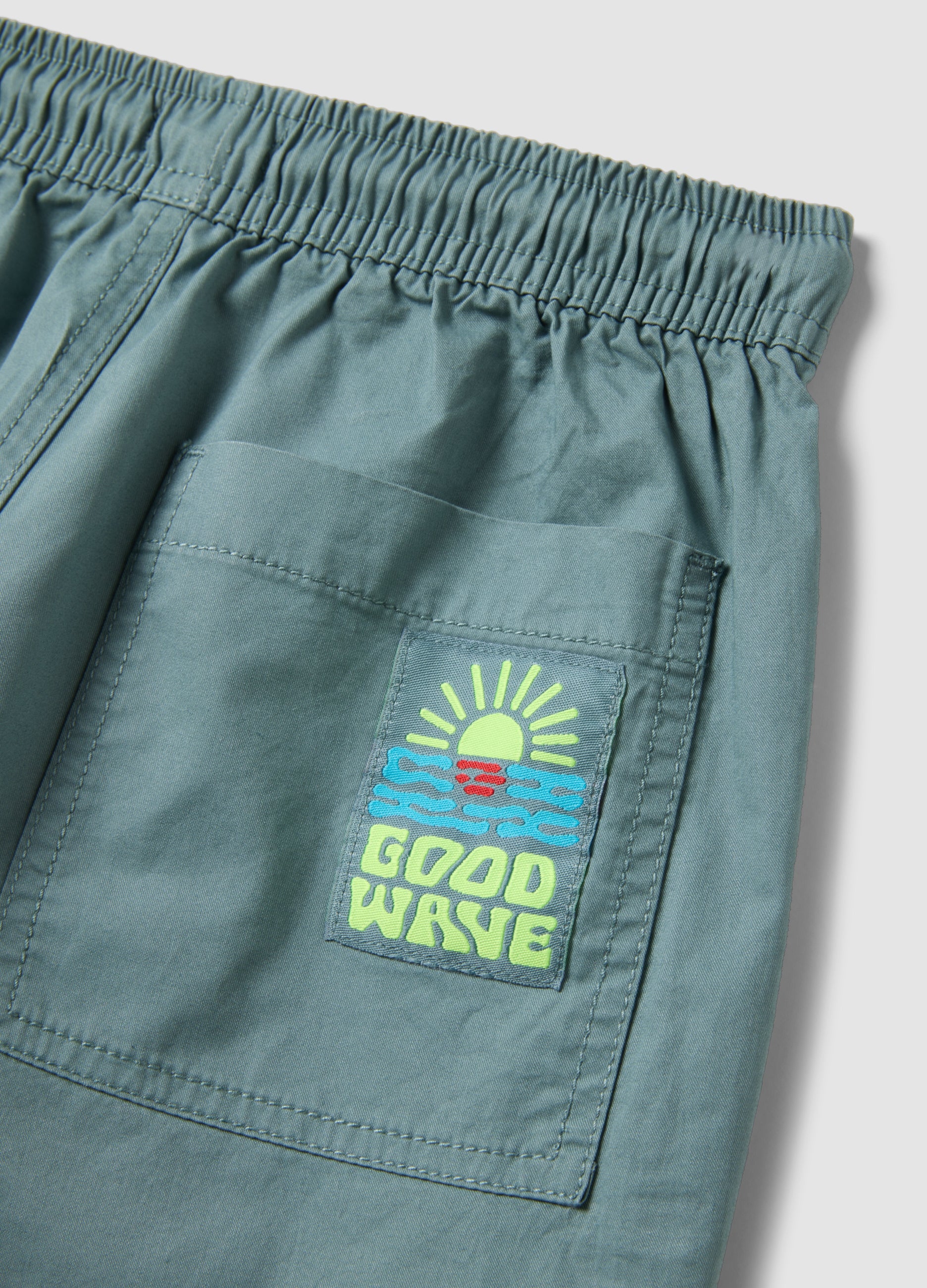 OVS Pure Cotton Shorts With Elasticated Waistband