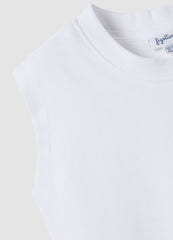 OVS White Organic Cotton Printed Tank Top