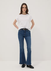 OVS White Pure Cotton Short-Sleeve T-Shirt, Regular Fit