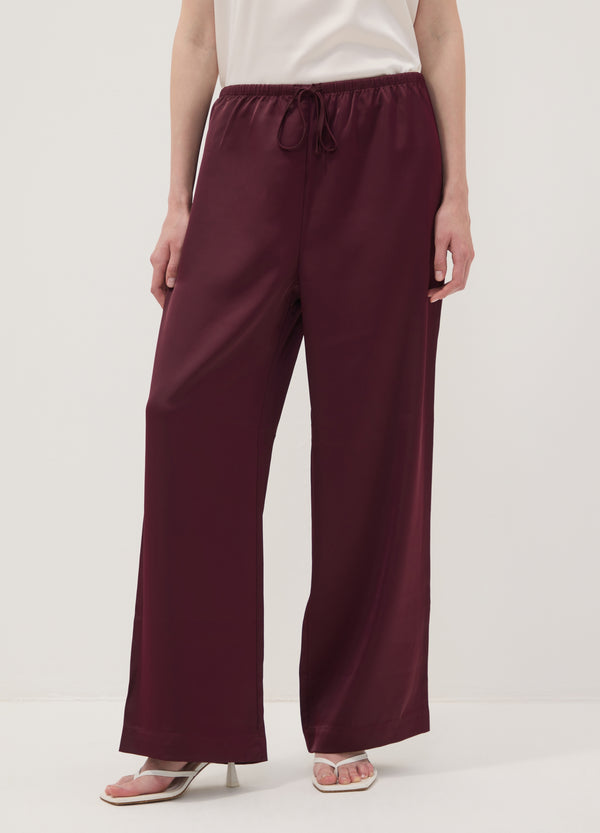 OVS Red wide-leg trousers with regular waist