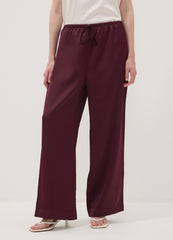 OVS Red wide-leg trousers with regular waist